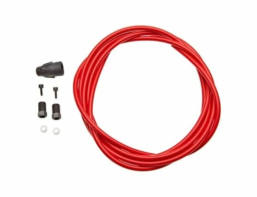 Avid Code - Juicy 3 - Elixir 3 Scheibenremsleitung 200 Cm Anschluss 0 Grad Rot -Naben Verkäufe 21506 0 Bremsleitung Avid Disc rot