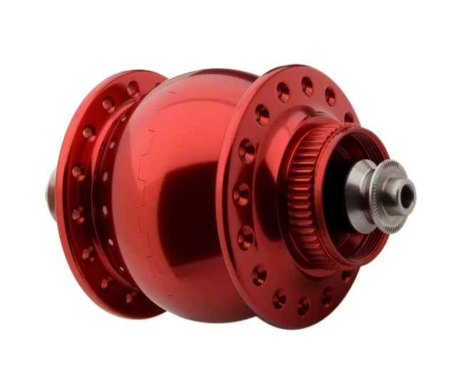 Schmidt SONdelux Nabendynamo Disc Centerlock Rot 32 Loch 1 Schmidt SONdelux Nabendynamo Disc Centerlock Rot 32 Loch