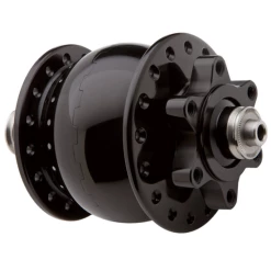 Schmidt SON 28 Nabendynamo Disc 6 Loch Schwarz Eloxiert 32 Loch