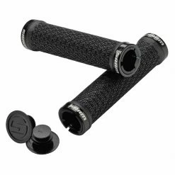 Sram Griffgummi Locking Grips Schwarz
