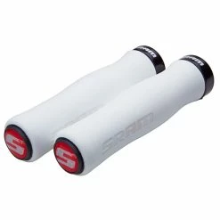 Sram Griffgummi Foam Contour Locking Grips Weiss-schwarz