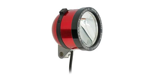 Schmidt Son Edelux II Fahrradlampe Rot 36 Cm Kabel 90 Lux 1 Schmidt Son Edelux II Fahrradlampe Rot 36 Cm Kabel 90 Lux