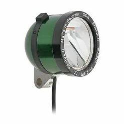 Schmidt Son Edelux II Fahrradlampe Dunkel Gruen 36 Cm Kabel 90 Lux