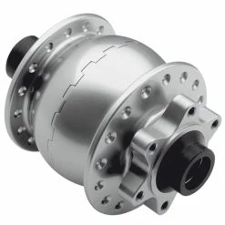 Schmidt SON 28 /15 Nabendynamo Disc 6 Loch Silber Eloxiert 36 Loch