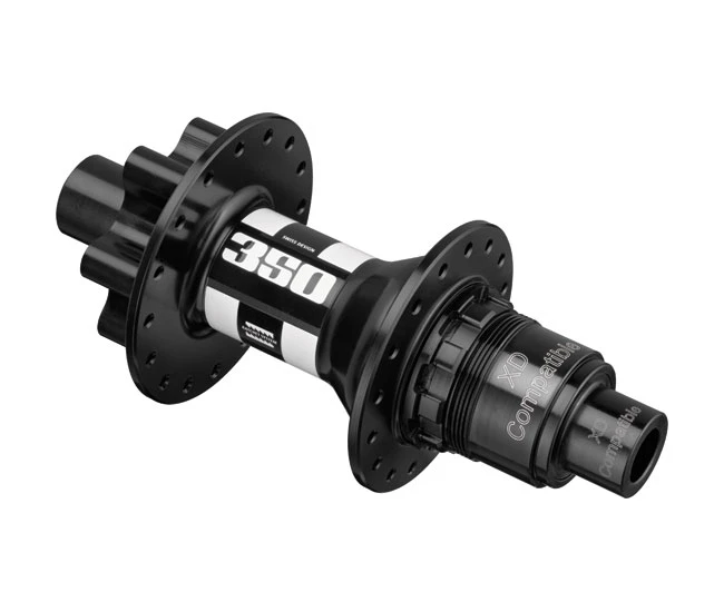 DT Swiss 350 Hinterradnabe Disc 6 Loch 28 Loch X12 Rotor Sram XD