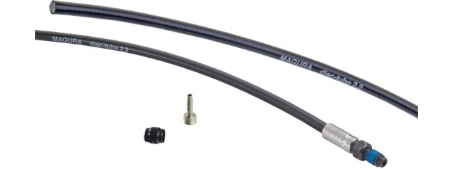 Magura Scheibenbremsleitung 0 Grad Anschluss 2500 Mm Schwarz 1 Magura Scheibenbremsleitung 0 Grad Anschluss 2500 Mm Schwarz