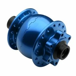 Schmidt SON 28 /15x110 Boost Nabendynamo Disc 6 Loch Blau Eloxiert 32 Loch