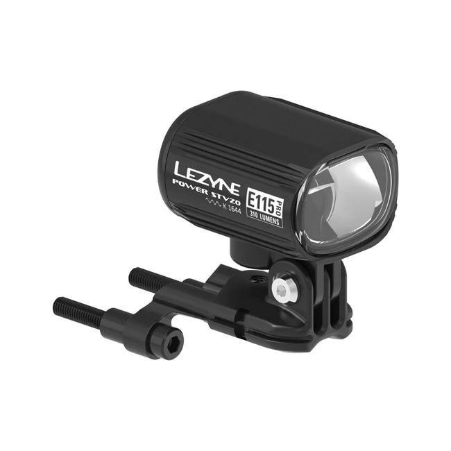 Lezyne EBIKE Power Pro E115 Frontlampe STVZO LED 310 Lumen Farbe Schwarz 1 Lezyne EBIKE Power Pro E115 Frontlampe STVZO LED 310 Lumen Farbe Schwarz