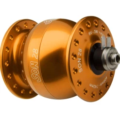 Schmidt SON 28 Nabendynamo Orange Eloxiert 36 Loch