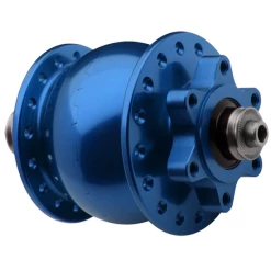 Schmidt SON 28 Nabendynamo Disc 6 Loch Blau Eloxiert 36 Loch