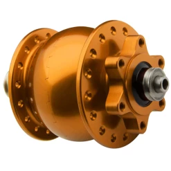 Schmidt SON 28 Nabendynamo Disc 6 Loch Orange Eloxiert 36 Loch