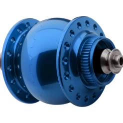 Schmidt SON 28 Nabendynamo Disc Centerlock Blau Eloxiert 36 Loch