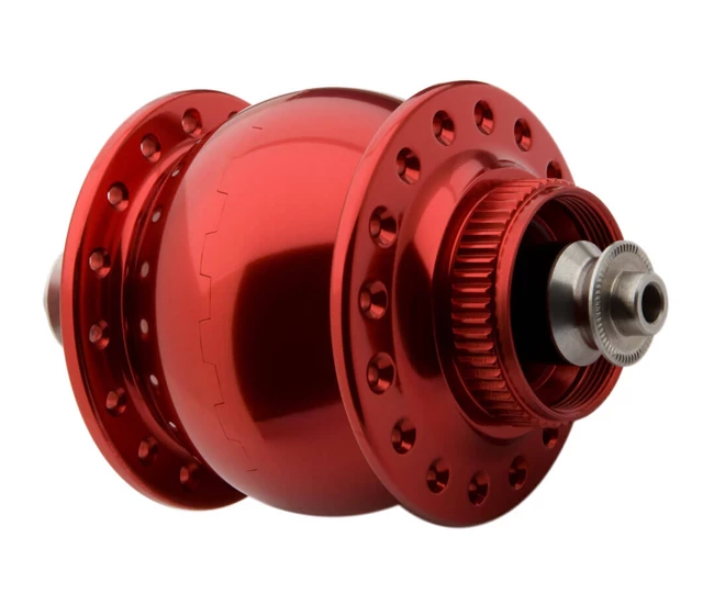 Schmidt SON 28 Nabendynamo Disc Centerlock Rot Eloxiert 32 Loch 1 Schmidt SON 28 Nabendynamo Disc Centerlock Rot Eloxiert 32 Loch