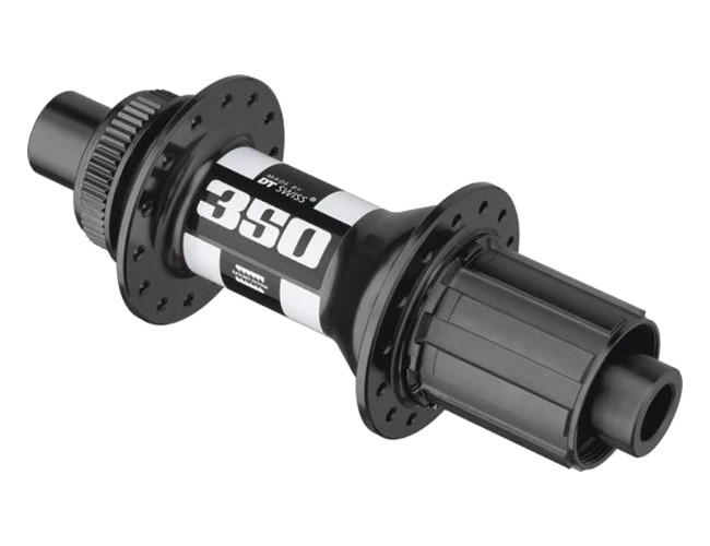 DT Swiss 350 Hinterradnabe Classic MTB Disc Centerlock 28 Loch X12 Rotor HG10 1 DT Swiss 350 Hinterradnabe Classic MTB Disc Centerlock 28 Loch X12 Rotor HG10