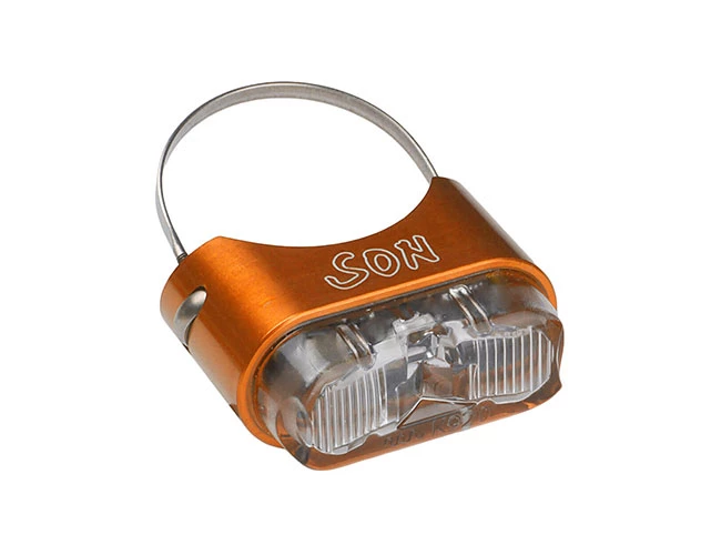 Schmidts SON Ruecklicht Sattelstuetze Ohne Kabel Farbe Orange Glas Klar 1 Schmidts SON Ruecklicht Sattelstuetze Ohne Kabel Farbe Orange Glas Klar