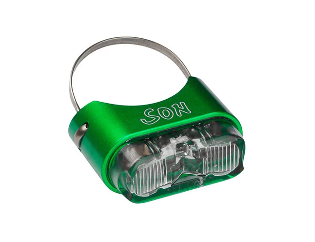 Schmidts SON Ruecklicht Sattelstuetze Ohne Kabel Farbe Gruen Glas Klar 1 Schmidts SON Ruecklicht Sattelstuetze Ohne Kabel Farbe Gruen Glas Klar