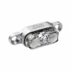 Schmidts SON Gepaecktraeger Ruecklicht 190cm Kabel Farbe Silber Glas Klar