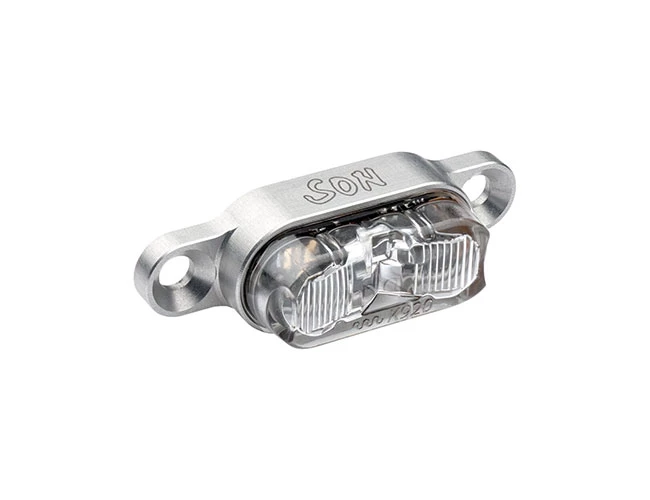 Schmidts SON Gepaecktraeger Ruecklicht 190cm Kabel Farbe Silber Glas Klar 1 Schmidts SON Gepaecktraeger Ruecklicht 190cm Kabel Farbe Silber Glas Klar