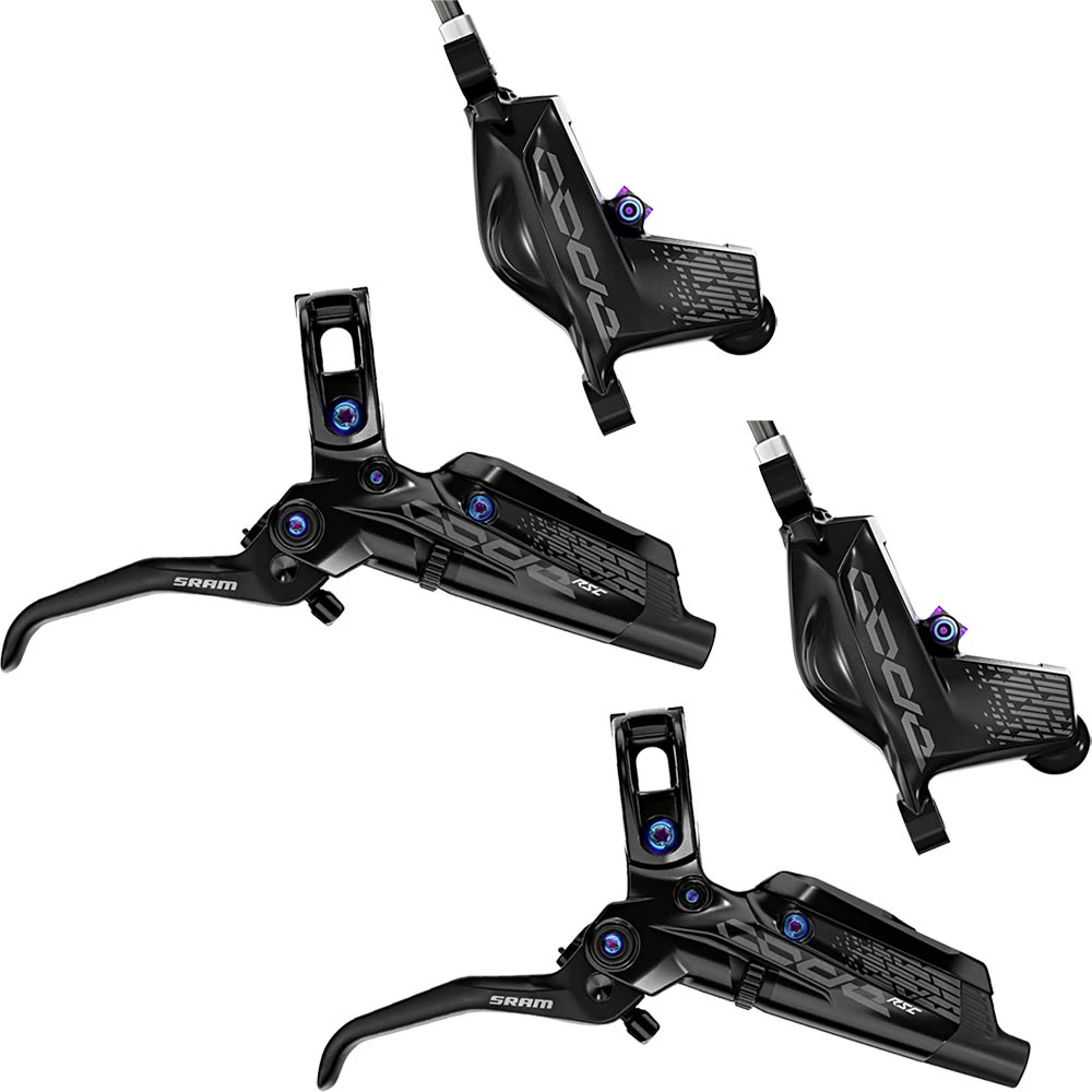 Disc Set Sram Code RSC Scheibenbremsen Black-rainbow 1 Disc Set Sram Code RSC Scheibenbremsen Black-rainbow