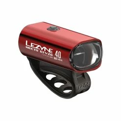 Lezyne Hecto 40 Frontlampe LED 105 Lumen Farbe Rot