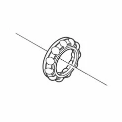 Shimano Ultegra / Deore XT Vorder-Hinterradnabe Ersatzteil | Kugellager 3/16 Zoll -Naben Verkäufe 54810 2