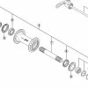 Shimano Deore XT HB-M770-S Vorderradnabe Ersatzteil | Hohlachse Nr 7