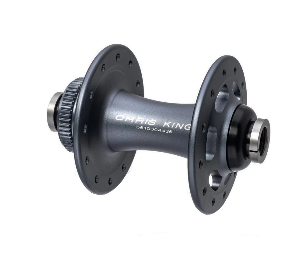 Chris King R45D Vorderradnabe 12x100 Disc Centerlock 24 Loch Matte Slate | Matt-grau 1 Chris King R45D Vorderradnabe 12x100 Disc Centerlock 24 Loch Matte Slate | Matt-grau