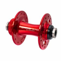 Chris King R45D Ceramic Vorderradnabe 12x100 Disc Centerlock 24 Loch Red | Rot