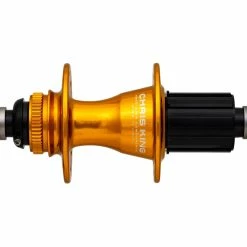 Chris King R45D Hinterradnabe 12x142 Disc Centerlock 24 Loch Rotor HG11 Gold | Gold