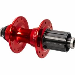 Chris King R45D Hinterradnabe 12x142 Disc Centerlock 28 Loch Rotor HG11 Red | Rot