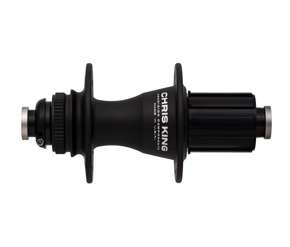 Chris King R45D Hinterradnabe 12x142 Disc Centerlock 32 Loch Rotor HG11 Matte Jet | Matt-schwarz 2 Chris King R45D Hinterradnabe 12x142 Disc Centerlock 32 Loch Rotor HG11 Matte Jet | Matt-schwarz – Bild 2