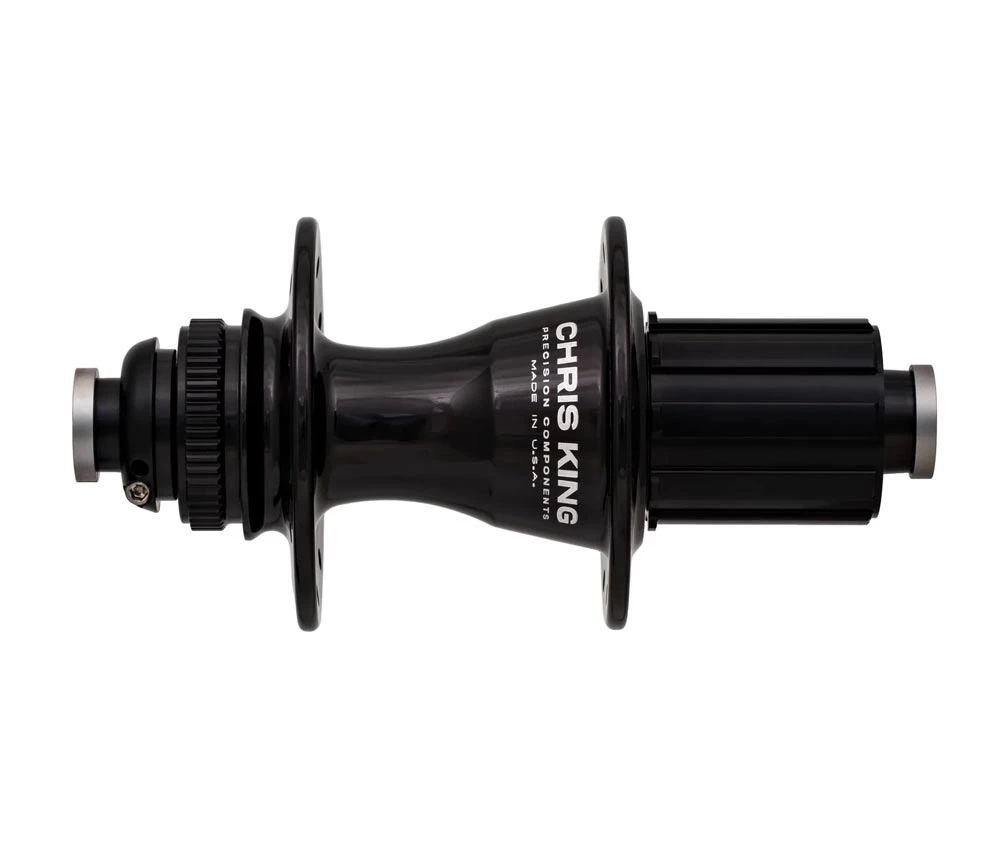 Chris King R45D Ceramic Hinterradnabe 12x142 Disc Centerlock 24 Loch Rotor HG11 Black | Schwarz 2 Chris King R45D Ceramic Hinterradnabe 12x142 Disc Centerlock 24 Loch Rotor HG11 Black | Schwarz – Bild 2