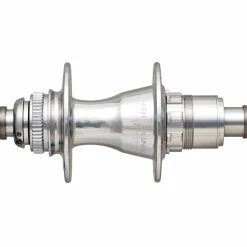 Chris King R45D Ceramic Hinterradnabe 12x142 Disc Centerlock 24 Loch Rotor Sram XDR Silber | Silver