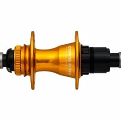 Chris King R45D Ceramic Hinterradnabe 12x142 Disc Centerlock 28 Loch Rotor Sram XDR Gold | Gold