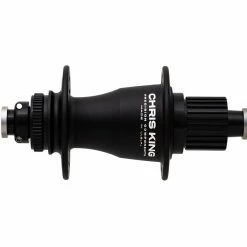 Chris King Boost Centerlock Hinterradnabe 12x148 Disc Centerlock 28 Loch Rotor Shimano Micro-Spline Matte Jet | Matt-schwarz