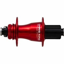 Chris King Boost Centerlock Ceramic Hinterradnabe 12x148 Disc Centerlock 28 Loch Rotor Shimano HG11 Red | Rot