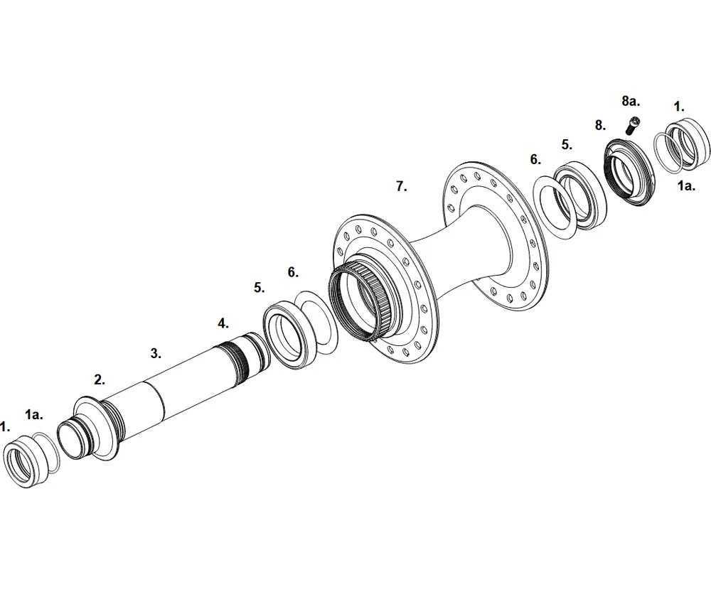 Chris King Boost Centerlock Ceramic Vorderradnabe 15x110 Disc Centerlock 28 Loch Black | Schwarz 3 Chris King Boost Centerlock Ceramic Vorderradnabe 15x110 Disc Centerlock 28 Loch Black | Schwarz – Bild 3