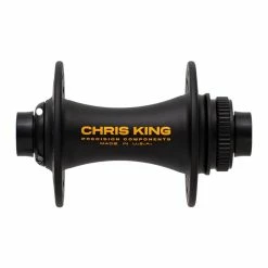 Chris King Boost Centerlock Ceramic Vorderradnabe 15x110 Disc Centerlock 32 Loch Two Tone | Schwarz-gold