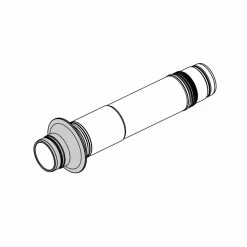 Chris King Boost Centerlock Vorderradnabe Ersatzteil | Achse Schwarz