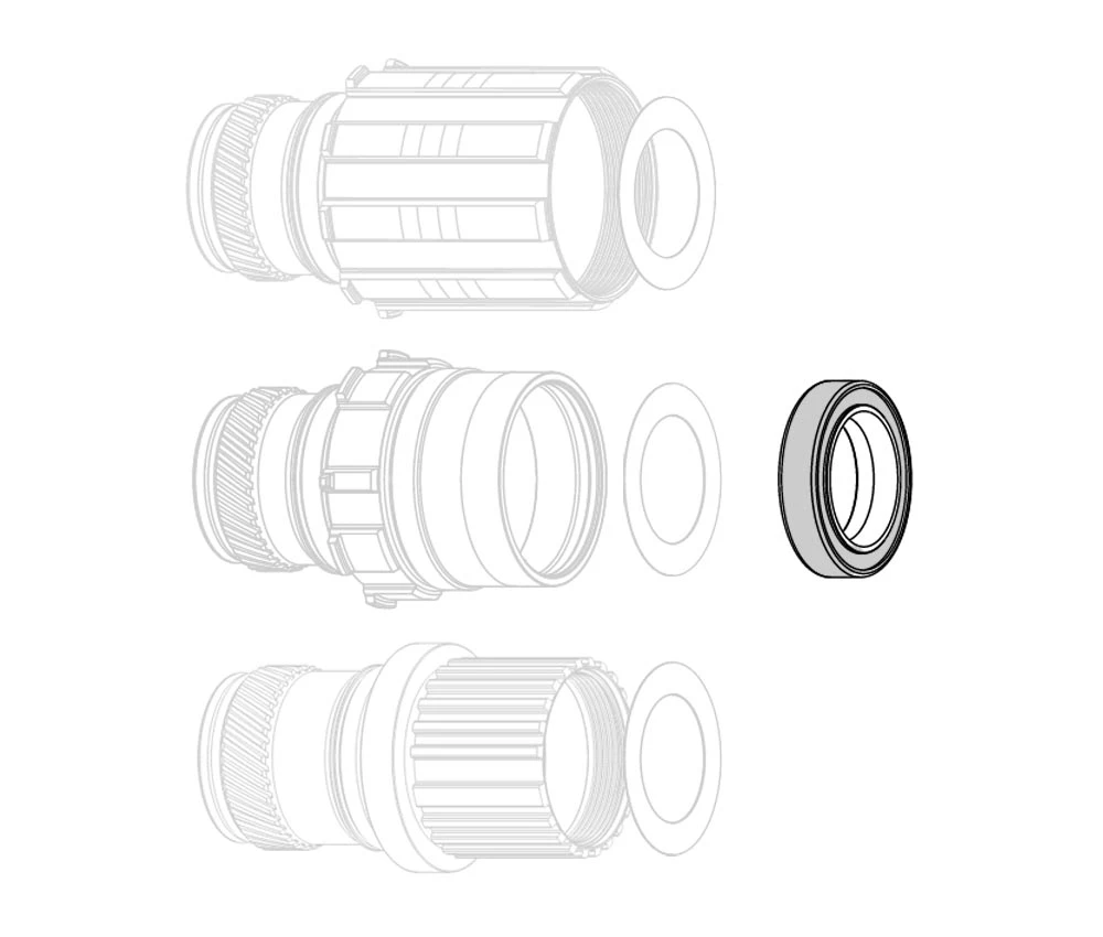 Chris King Boost Centerlock / R45D Hinterradnabe Ersatzteil | Ceramic-Lager Freilaufkoerper Innen 2 Chris King Boost Centerlock / R45D Hinterradnabe Ersatzteil | Ceramic-Lager Freilaufkoerper Innen – Bild 2