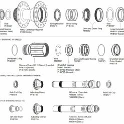 Chris King R45D Hinterradnabe Ersatzteil | O-Ring Kit