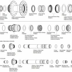 Chris King R45D Hinterradnabe Ersatzteil | Drive Und Driven-Ring Set 5 Chris King R45D Hinterradnabe Ersatzteil | Drive Und Driven-Ring Set -Naben Verkäufe 57182 2