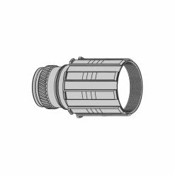 Chris King R45D Hinterradnabe Ersatzteil | Freilaufkoerper Shimano HG Schwarz