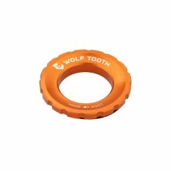 Wolf Tooth Centerlock Verschlussring - Externe Verschraubung Aluminium Orange