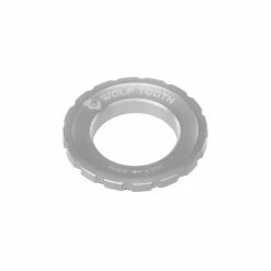 Wolf Tooth Centerlock Verschlussring - Externe Verschraubung Aluminium Silber