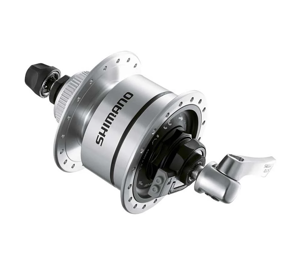 Shimano Nabendynamo DH-3D72 Silber 32 Loch Disc Centerlock SSP 9x100mm 2 Shimano Nabendynamo DH-3D72 Silber 32 Loch Disc Centerlock SSP 9x100mm – Bild 2