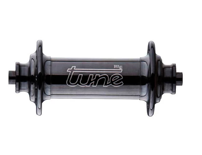 Tune Mig 70 Road Vorderradnabe 28 Loch Schwarz 1 Tune Mig 70 Road Vorderradnabe 28 Loch Schwarz