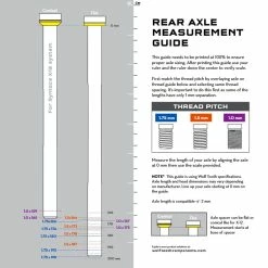 Wolf Tooth Steckachse Hinterrad - Laenge 167mm Gewinde M12x1,0mm Schwarz -Naben Verkäufe 58577 3