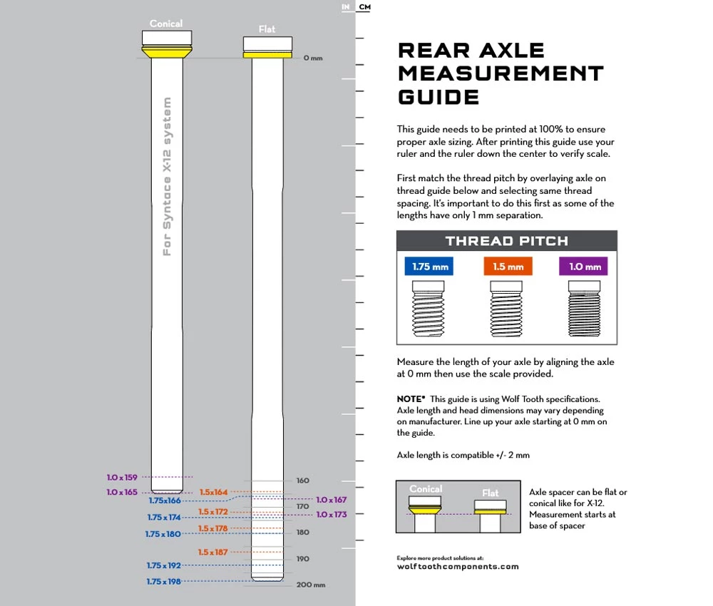 Wolf Tooth Steckachse Hinterrad - Laenge 178mm Gewinde M12x1,5mm 4 Wolf Tooth Steckachse Hinterrad - Laenge 178mm Gewinde M12x1,5mm – Bild 4