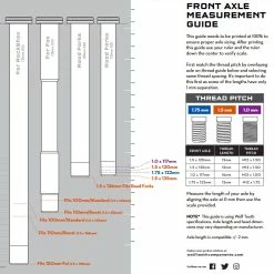 Wolf Tooth Fox Steckachse Vorderrad - 15x110mm Laenge 155mm Gewinde M14x1,5mm Rot 7 Wolf Tooth Fox Steckachse Vorderrad - 15x110mm Laenge 155mm Gewinde M14x1,5mm Rot -Naben Verkäufe 58599 3